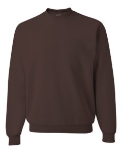 JERZEES 562MR Unisex NuBlend® Crewneck Sweatshirt – Chocolate
