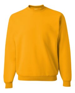 JERZEES 562MR Unisex NuBlend® Crewneck Sweatshirt – Gold
