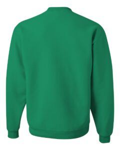 JERZEES 562MR Unisex NuBlend® Crewneck Sweatshirt – Kelly (back)