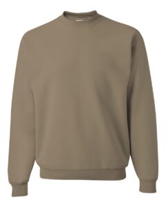 JERZEES 562MR Unisex NuBlend® Crewneck Sweatshirt – Khaki