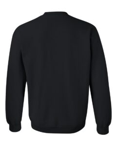 Gildan 18000 Unisex Heavy Blend™ Crewneck Sweatshirt – Black (back)