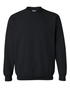 Gildan 18000 Unisex Heavy Blend™ Crewneck Sweatshirt – Black