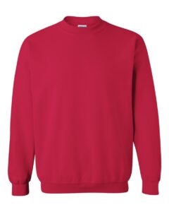 Gildan 18000 Unisex Heavy Blend™ Crewneck Sweatshirt – Cherry Red