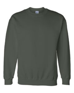 Gildan 12000 Unisex DryBlend® Crewneck Sweatshirt – Forest