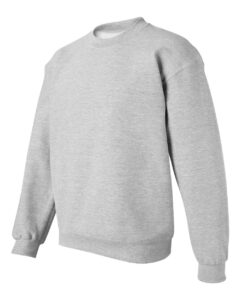 Gildan 12000 Unisex DryBlend® Crewneck Sweatshirt – Sport Grey (side)
