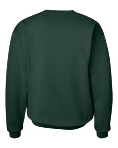Hanes F260 Unisex Ultimate Cotton® Crewneck Sweatshirt – Deep Forest (back)