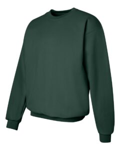 Hanes F260 Unisex Ultimate Cotton® Crewneck Sweatshirt – Deep Forest (side)