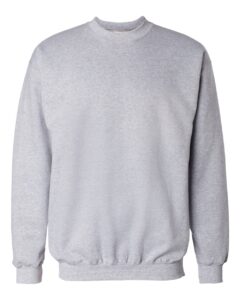 Hanes F260 Unisex Ultimate Cotton® Crewneck Sweatshirt – Light Steel