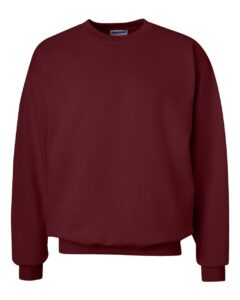 Hanes F260 Unisex Ultimate Cotton® Crewneck Sweatshirt – Maroon