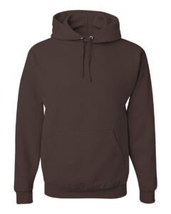 JERZEES 996MR Unisex NuBlend® Hooded Sweatshirt – Chocolate