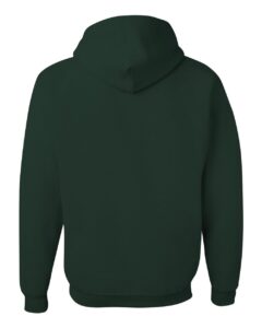 JERZEES 996MR Unisex NuBlend® Hooded Sweatshirt – Forest Green (back)