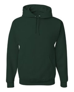 JERZEES 996MR Unisex NuBlend® Hooded Sweatshirt – Forest Green
