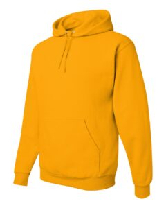 JERZEES 996MR Unisex NuBlend® Hooded Sweatshirt – Gold (side)