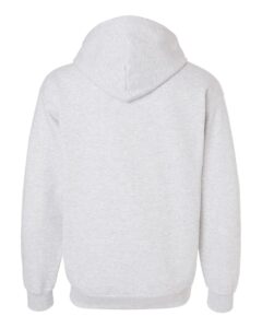 Gildan 18600 Unisex Heavy Blend™ Full-Zip Hooded Sweatshirt – Ash (back)