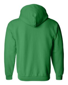 Gildan 18600 Unisex Heavy Blend™ Full-Zip Hooded Sweatshirt – Irish Green (back)