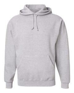 JERZEES 4997MR Unisex Super Sweats NuBlend® Hooded Sweatshirt – Ash
