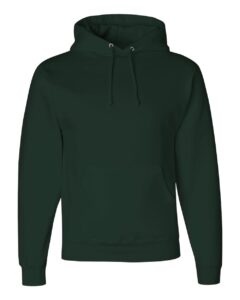 JERZEES 4997MR Unisex Super Sweats NuBlend® Hooded Sweatshirt – Forest Green
