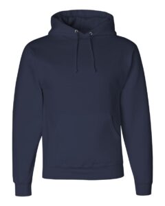 JERZEES 4997MR Unisex Super Sweats NuBlend® Hooded Sweatshirt – J. Navy
