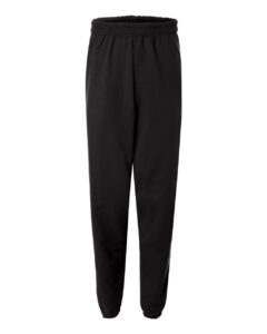 Hanes P650 Unisex EcoSmart® Sweatpants – Black