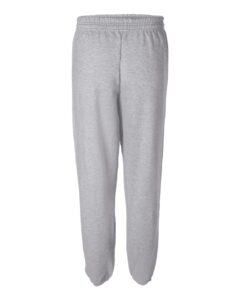 Hanes P650 Unisex EcoSmart® Sweatpants – Light Steel (back)