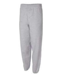 Hanes P650 Unisex EcoSmart® Sweatpants – Light Steel (side)