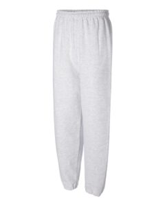Gildan 18200 Unisex Heavy Blend™ Sweatpants – Ash (side)