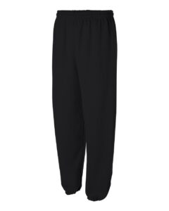 Gildan 18200 Unisex Heavy Blend™ Sweatpants – Black (side)