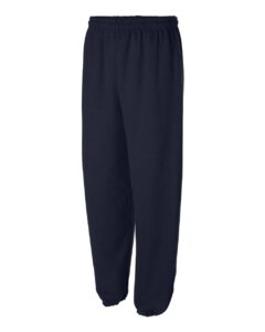 Gildan 18200 Unisex Heavy Blend™ Sweatpants – Navy (side)