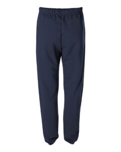 JERZEES 4850MR Unisex Super Sweats NuBlend® Sweatpants with Pockets – J. Navy (back)