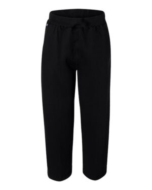 J. America 8992 Men’s Premium Open-Bottom Sweatpants – Black