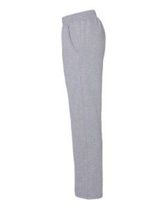J. America 8992 Men’s Premium Open-Bottom Sweatpants – Oxford (side)