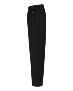 Badger 1277 Men’s Open-Bottom Sweatpants – Charcoal (side)