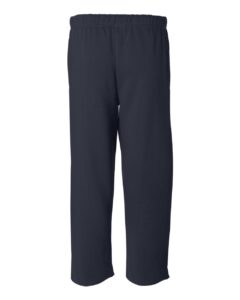 Badger 1277 Men’s Open-Bottom Sweatpants – Navy (back)