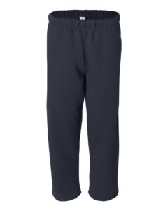 Badger 1277 Men’s Open-Bottom Sweatpants – Navy