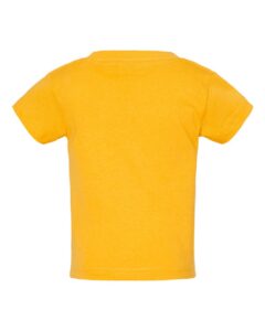 Rabbit Skins 3401 Infant Cotton Jersey Tee – Gold (back)