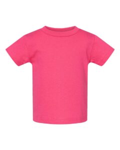 Rabbit Skins 3401 Infant Cotton Jersey Tee – Hot Pink