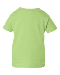 Rabbit Skins 3401 Infant Cotton Jersey Tee – Key Lime (back)