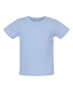 Rabbit Skins 3401 Infant Cotton Jersey Tee – Light Blue