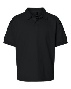 Gildan 8800B Youth DryBlend® Jersey Polo – Black