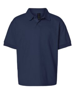 Gildan 8800B Youth DryBlend® Jersey Polo – Navy