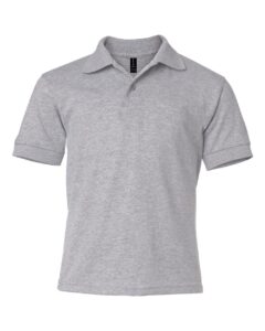 Gildan 8800B Youth DryBlend® Jersey Polo – Sport Grey