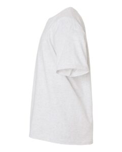 Gildan 5000B Youth Heavy Cotton™ T-Shirt – Ash (side)