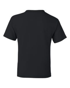 Gildan 5000B Youth Heavy Cotton™ T-Shirt – Black (back)