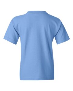 Gildan 5000B Youth Heavy Cotton™ T-Shirt – Carolina Blue (back)