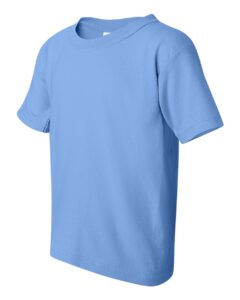 Gildan 5000B Youth Heavy Cotton™ T-Shirt – Carolina Blue (side)
