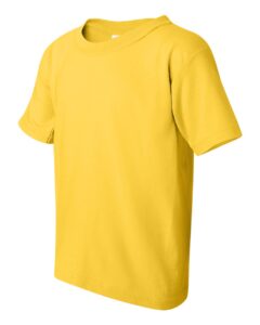 Gildan 5000B Youth Heavy Cotton™ T-Shirt – Daisy (side)