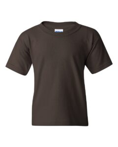 Gildan 5000B Youth Heavy Cotton™ T-Shirt – Dark Chocolate