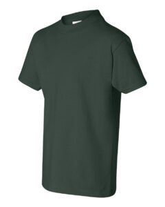 Hanes 5450 Youth Authentic T-Shirt – Deep Forest (side)
