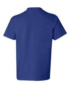 Hanes 5450 Youth Authentic T-Shirt – Deep Royal (back)