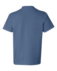Hanes 5450 Youth Authentic T-Shirt – Denim Blue (back)